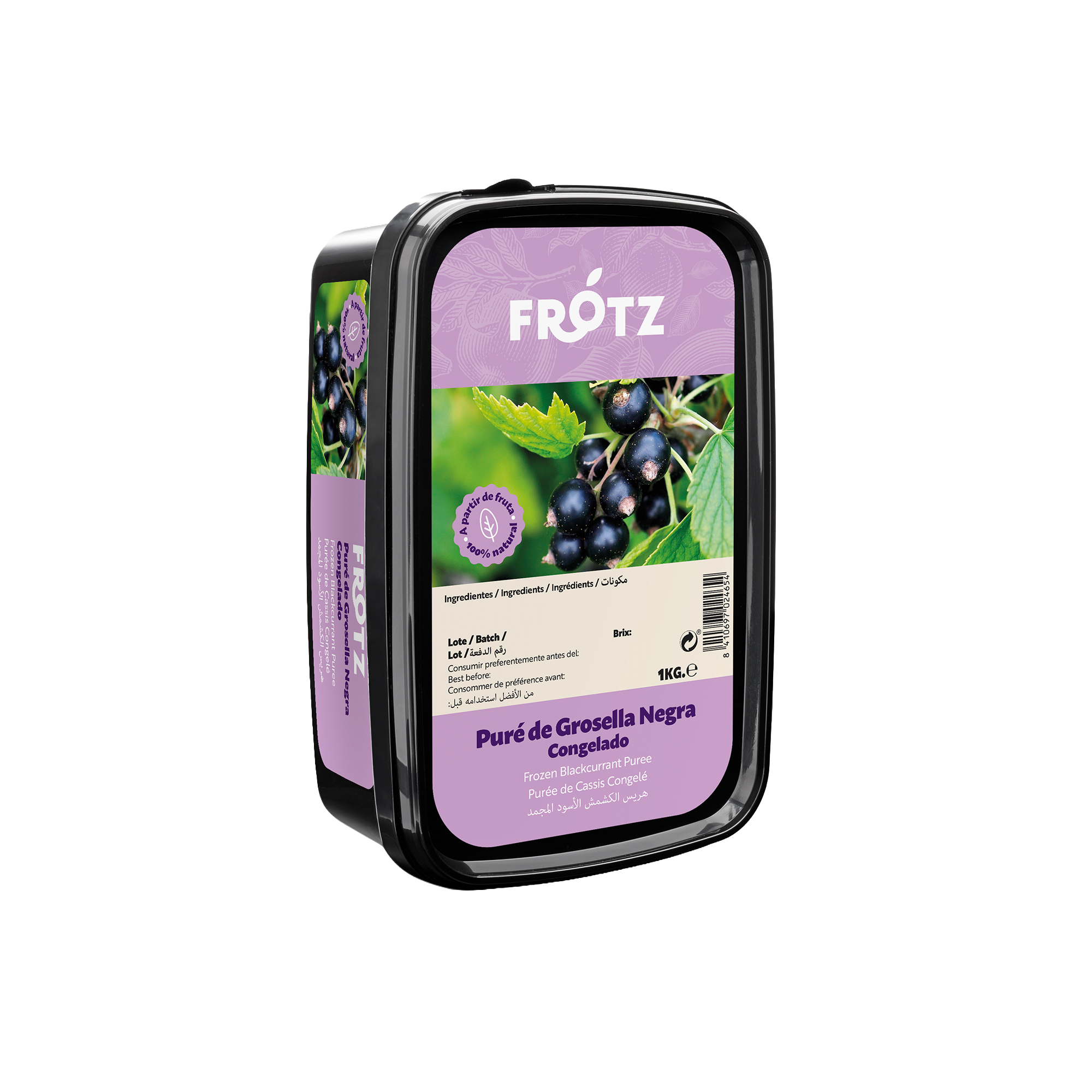 Purê de Grosella Negra Cong. – 1 kg
(Ribes nigrum)