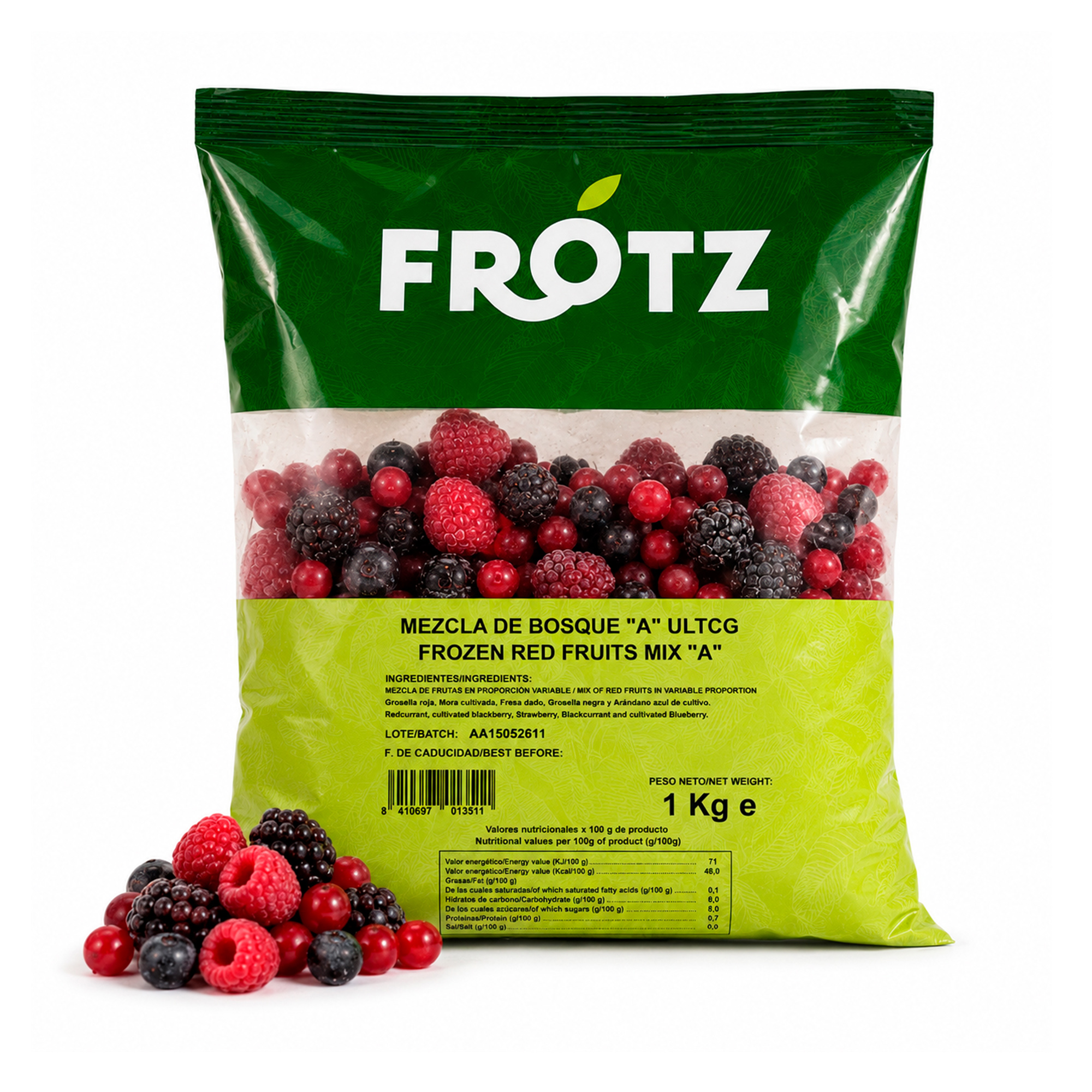 Red Fruits Mix “A” – Frozen 1 kg