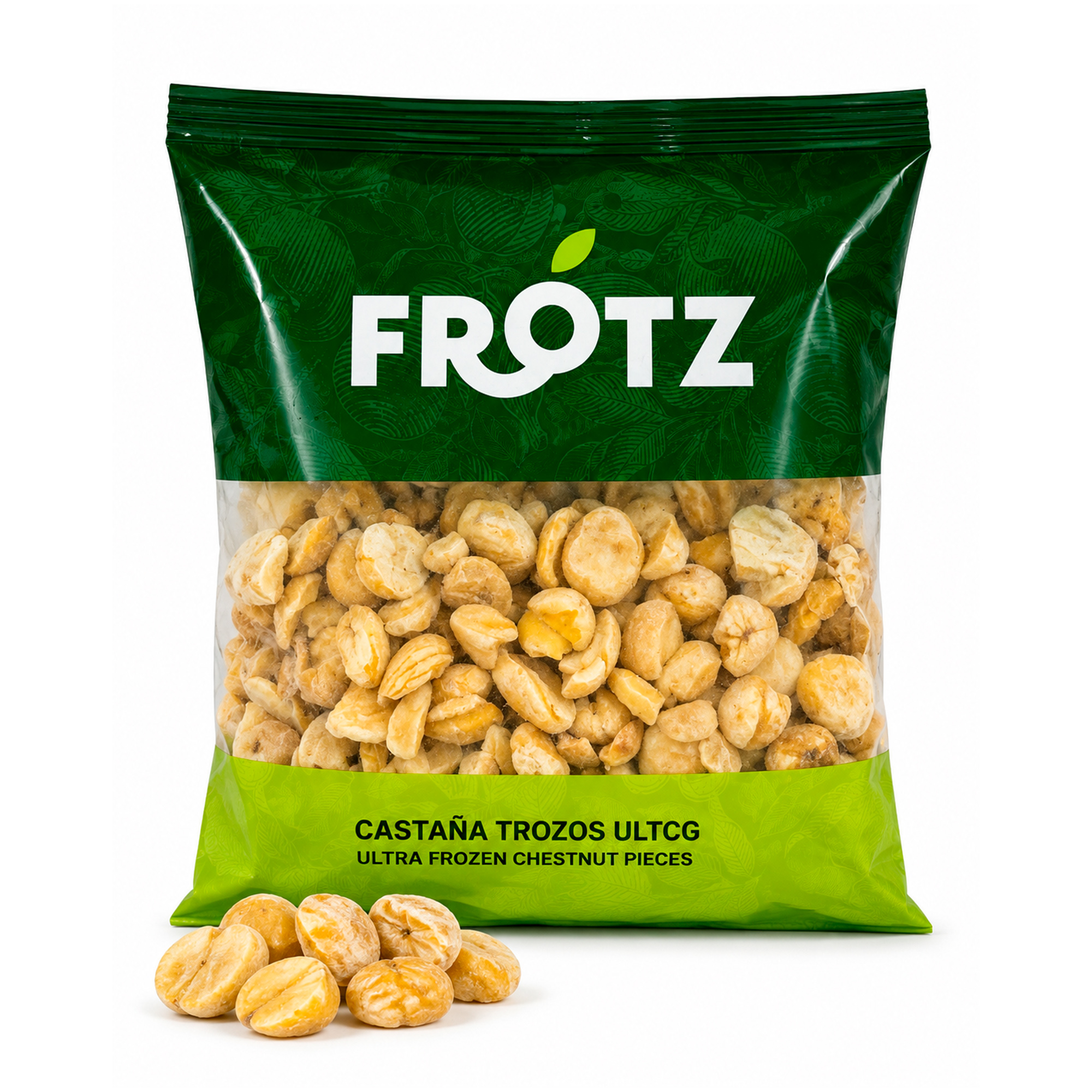 Chestnut Pieces – Frozen 1 kg