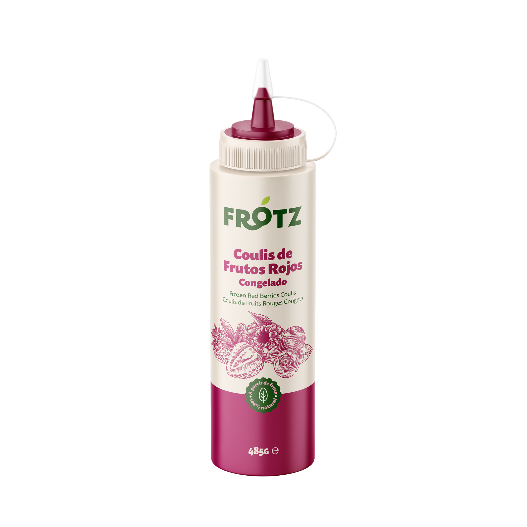Coulis de Frutos Rojos Cong. – 1 kg