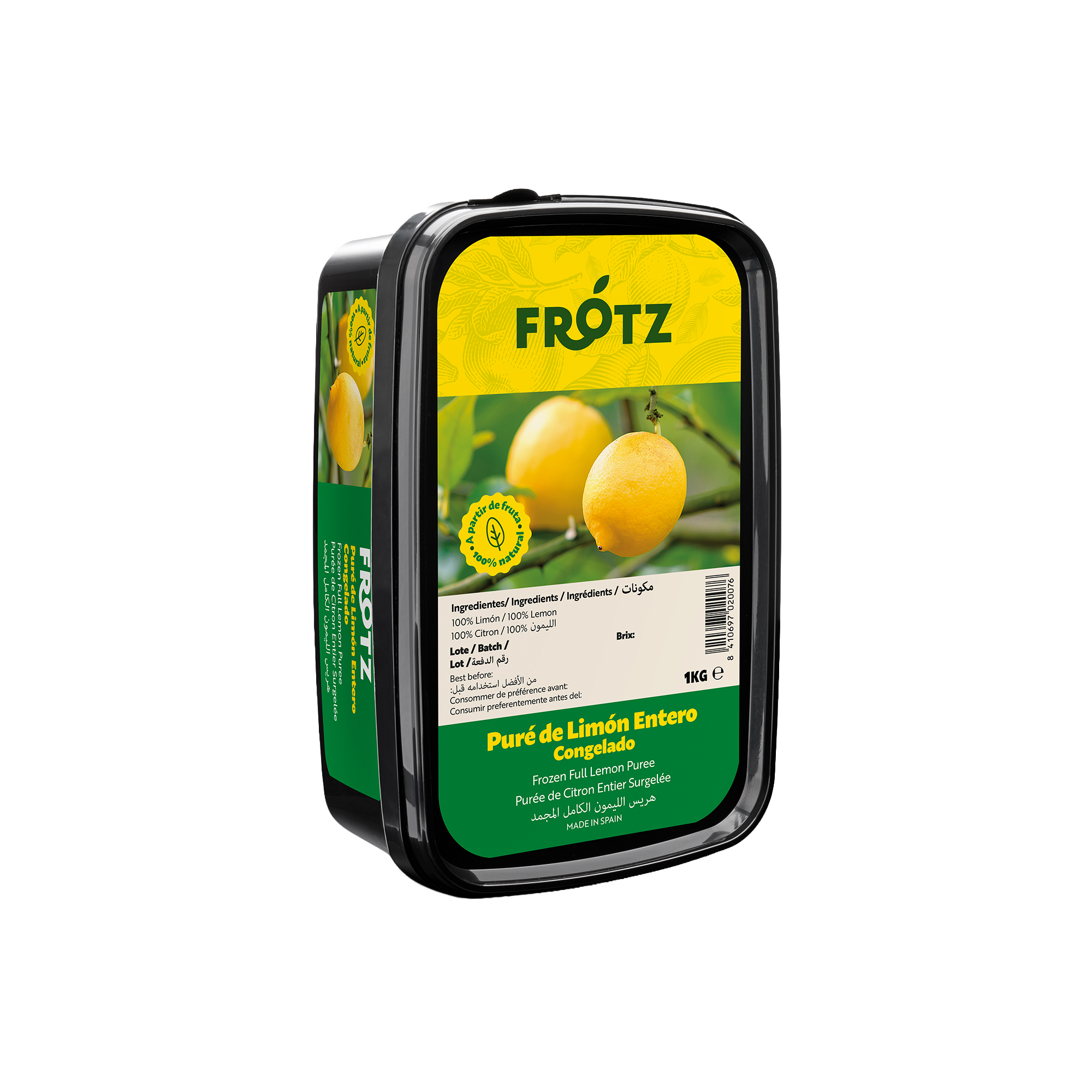 Puré de Limón Entero Cong. – 1 kg