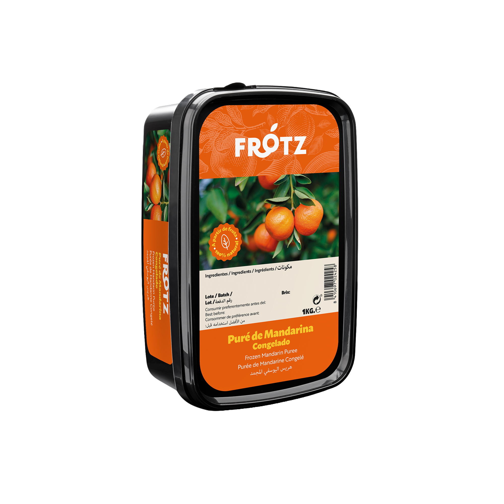 Puré de Mandarina Cong. – 1 kg