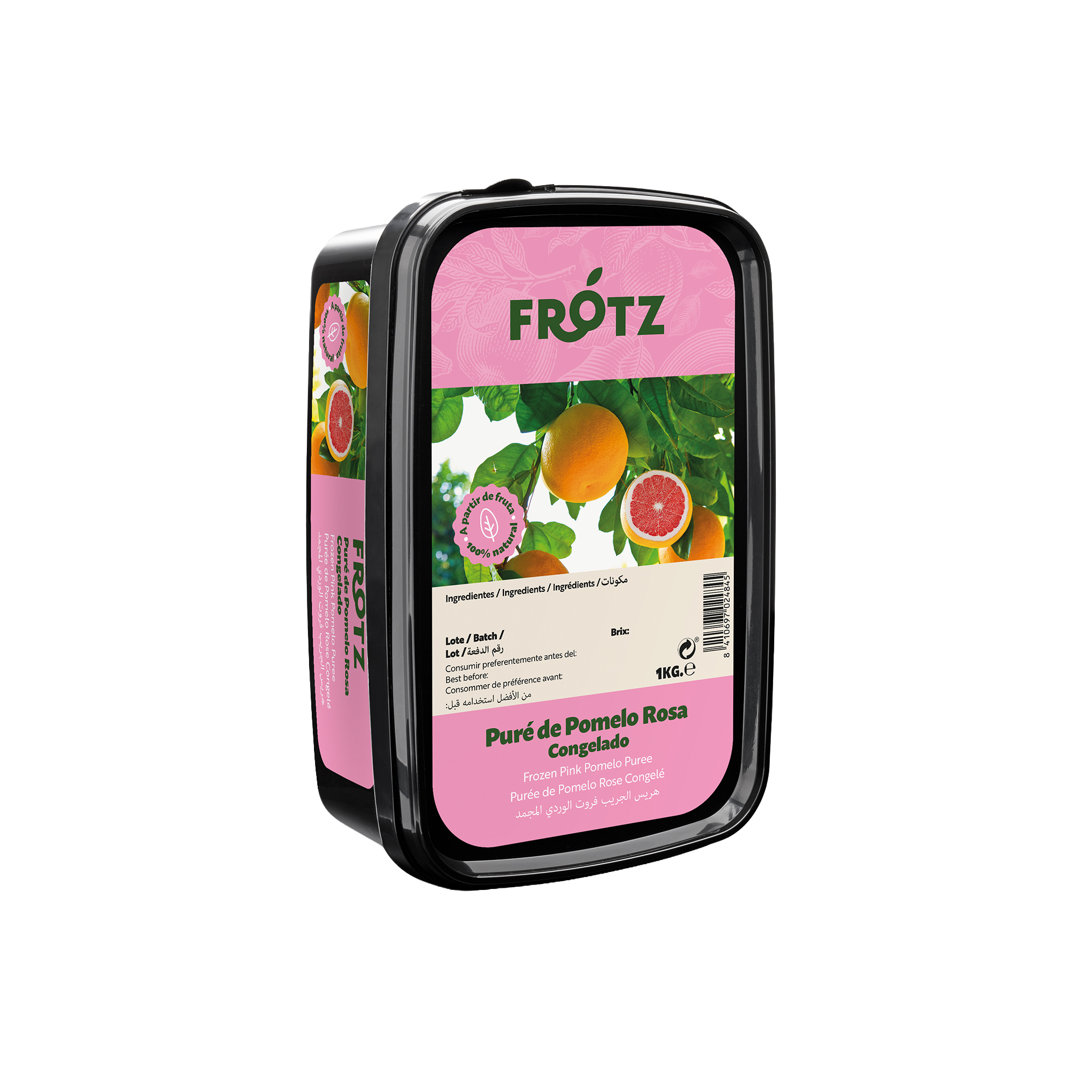 Puré de Pomelo Rosa Cong. – 1 kg