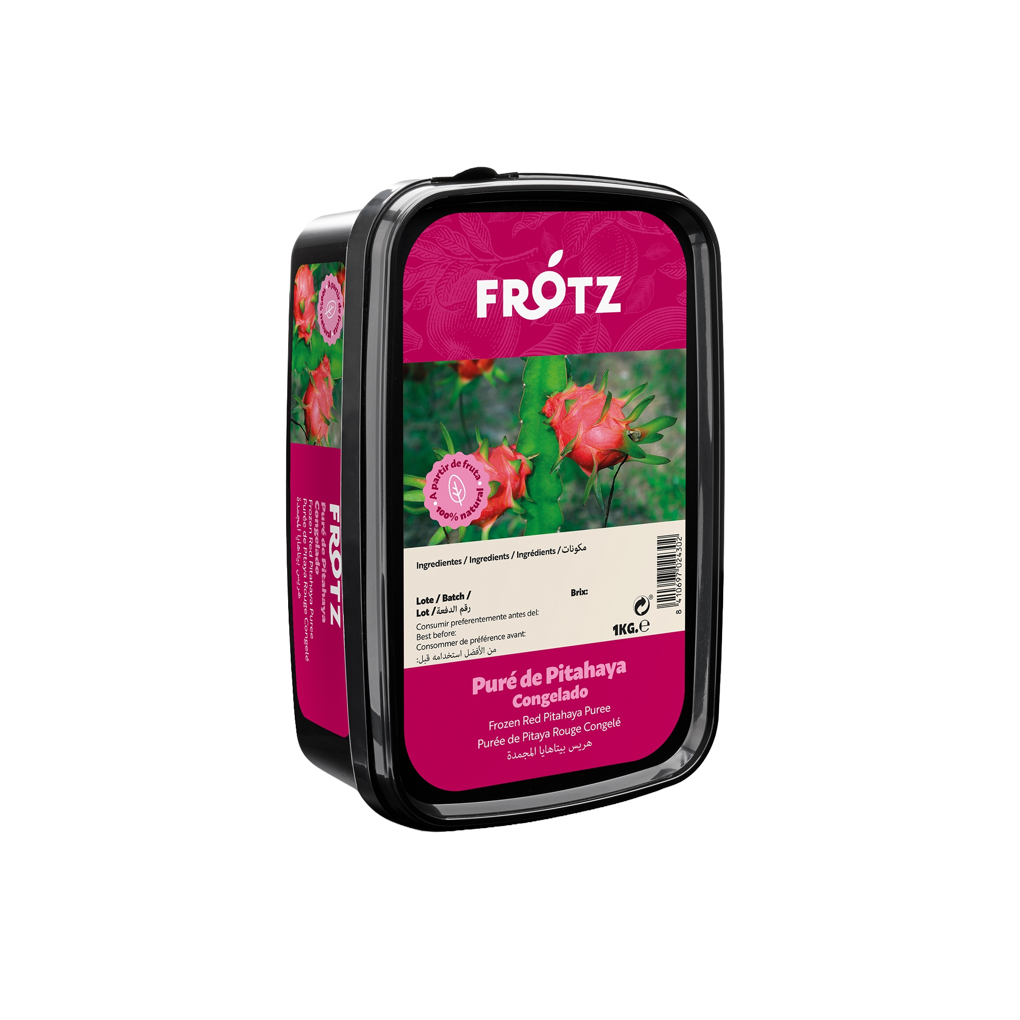 Puré de Pitaya Cong. – 1 kg
