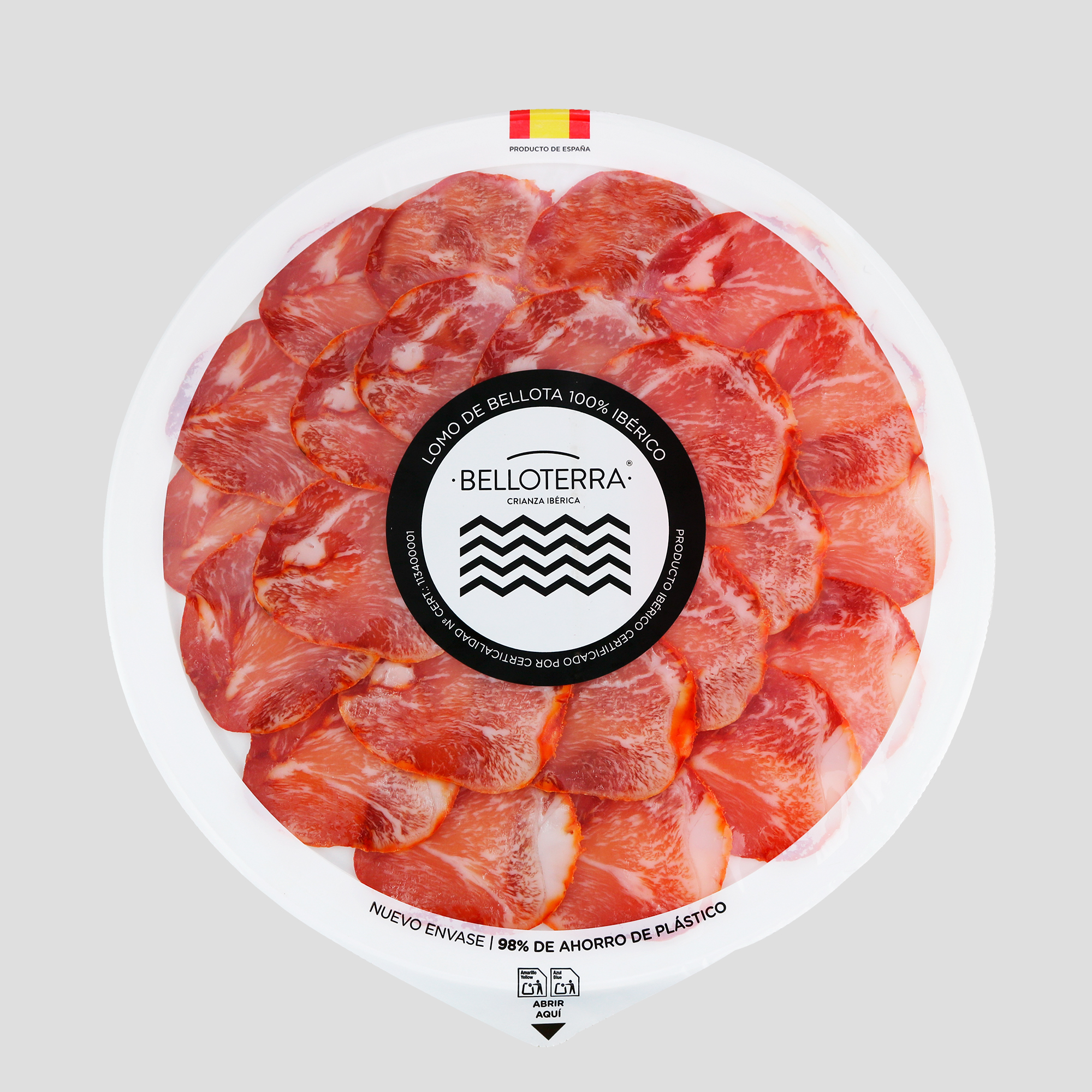 Lomo Ibérico de Bellota 100% Lonch.
80 gr.