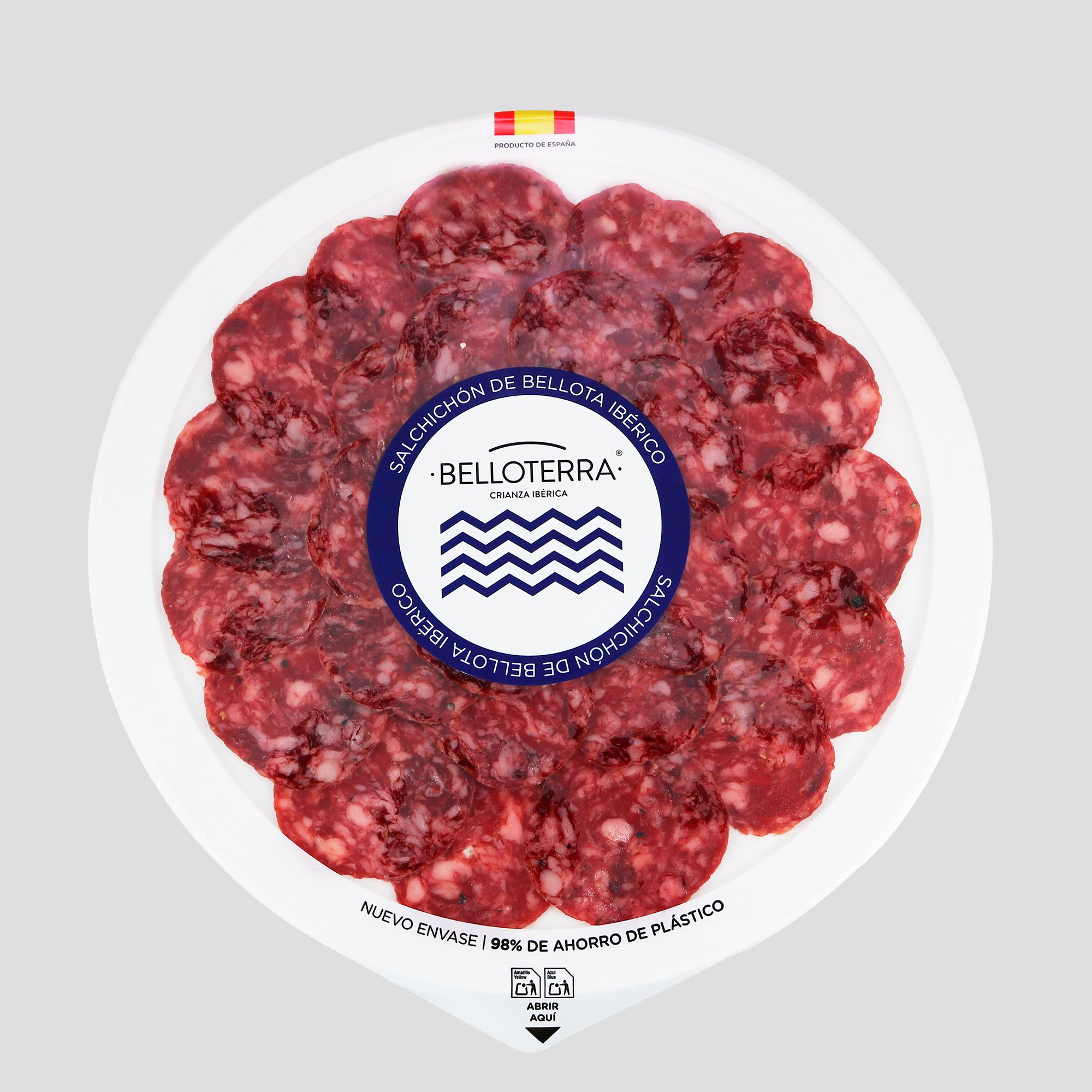 Salchichón Ibérico de Bellota CL. Lonch. 80 gr. ATM