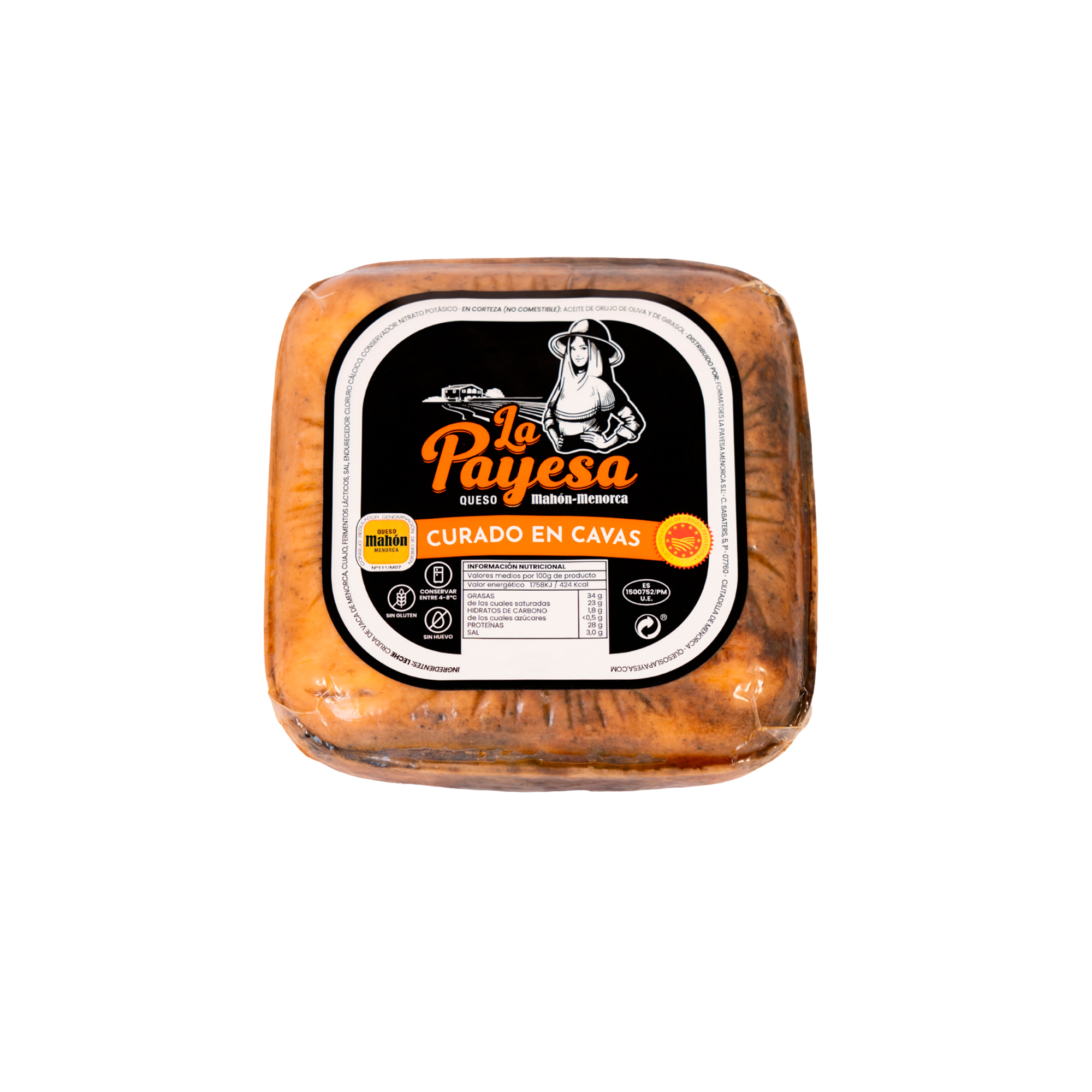 Mahón Curado – Leche Cruda – 650 g