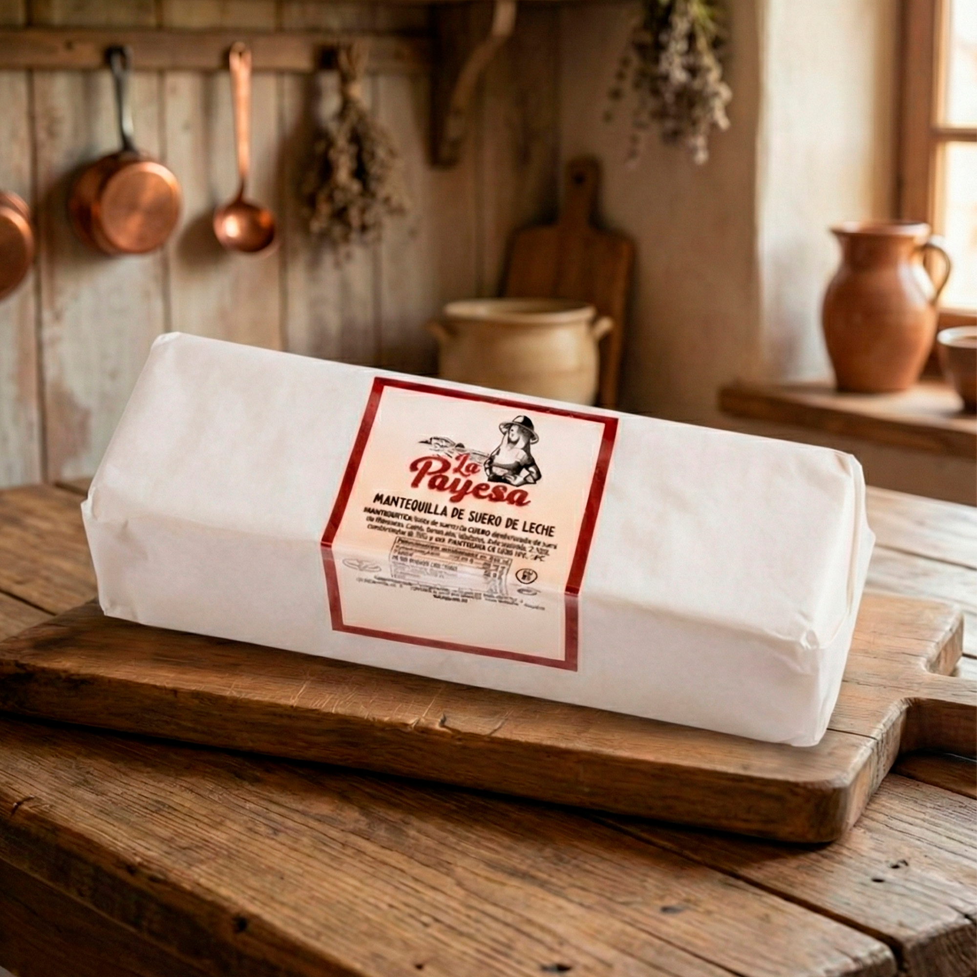 Mantequilla de Suero – Leche Pasteurizada – 1 kg
