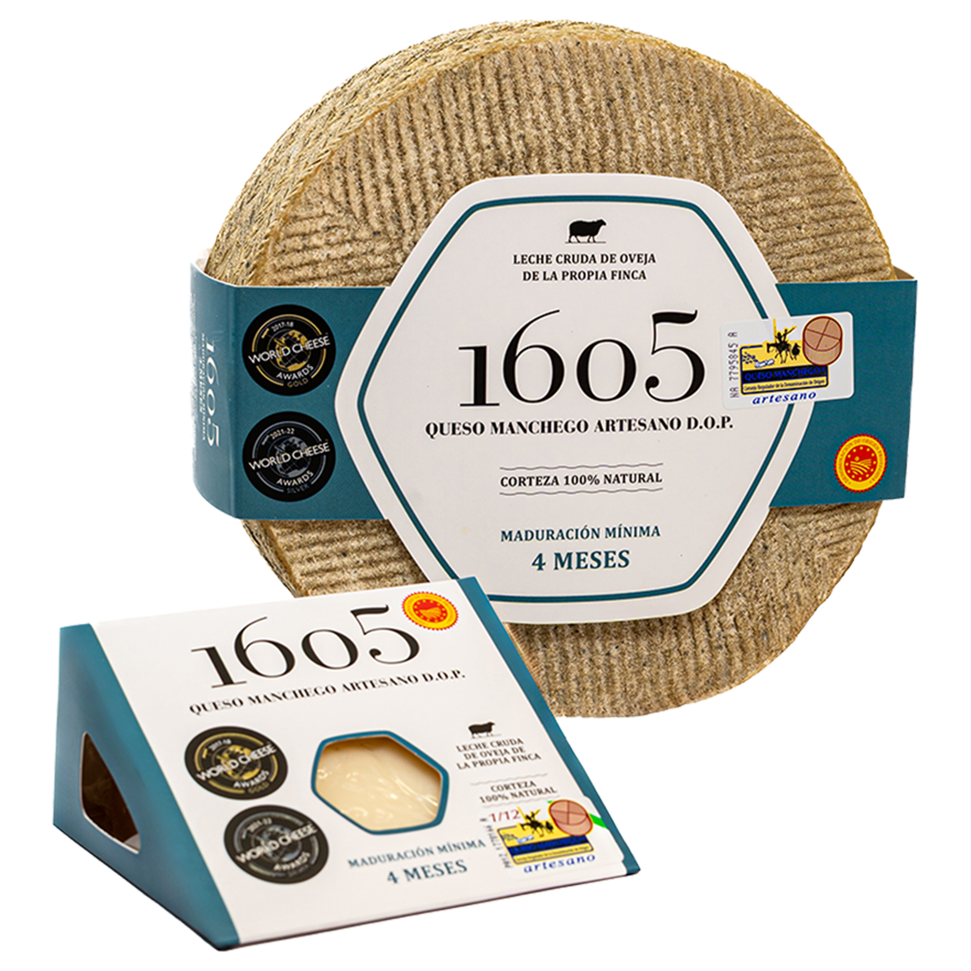 Queso 1605 Seleccion Semicurado Cuña aprox. 250 gr.
