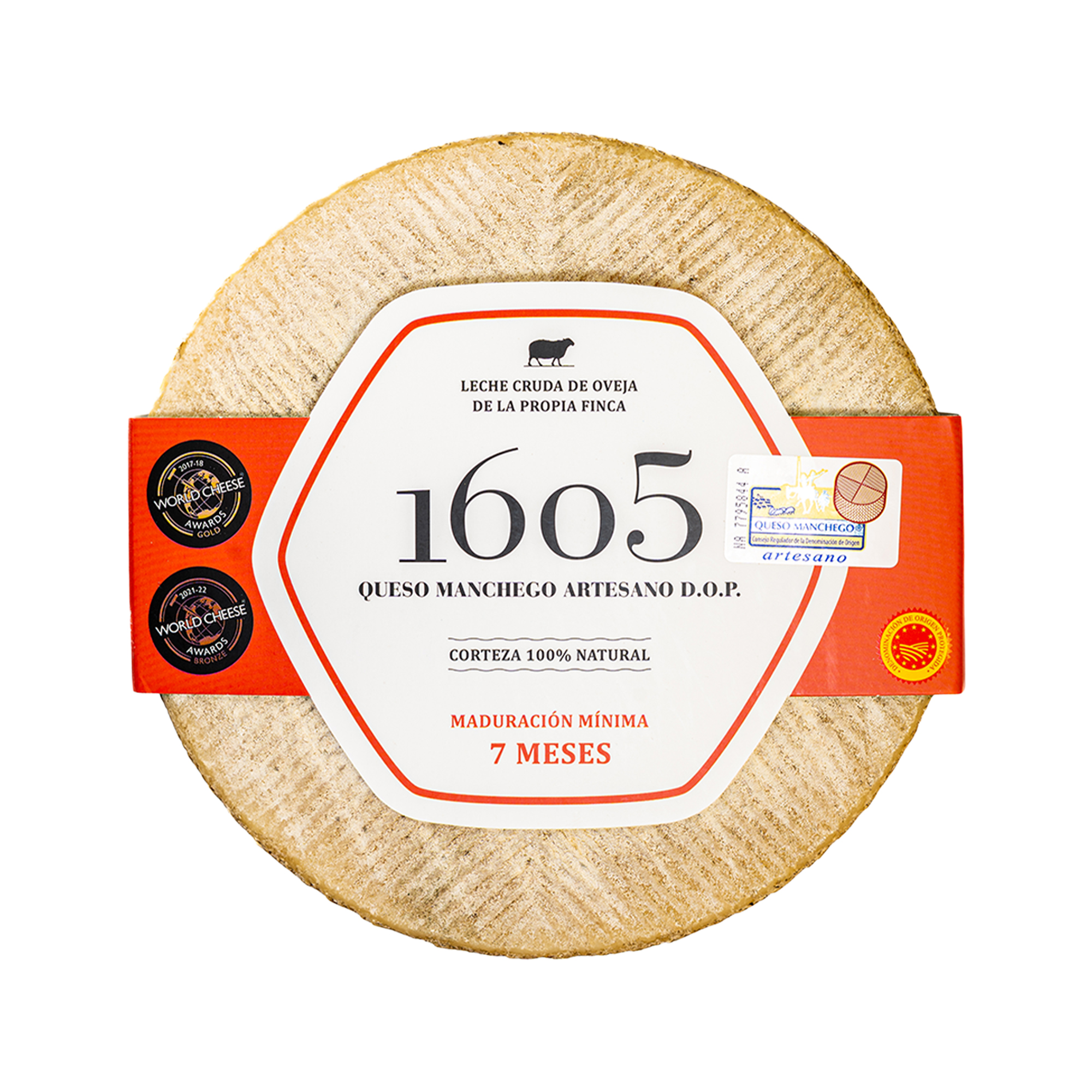 Queso 1605 Seleccion Curado Rueda aprox. 3 kg