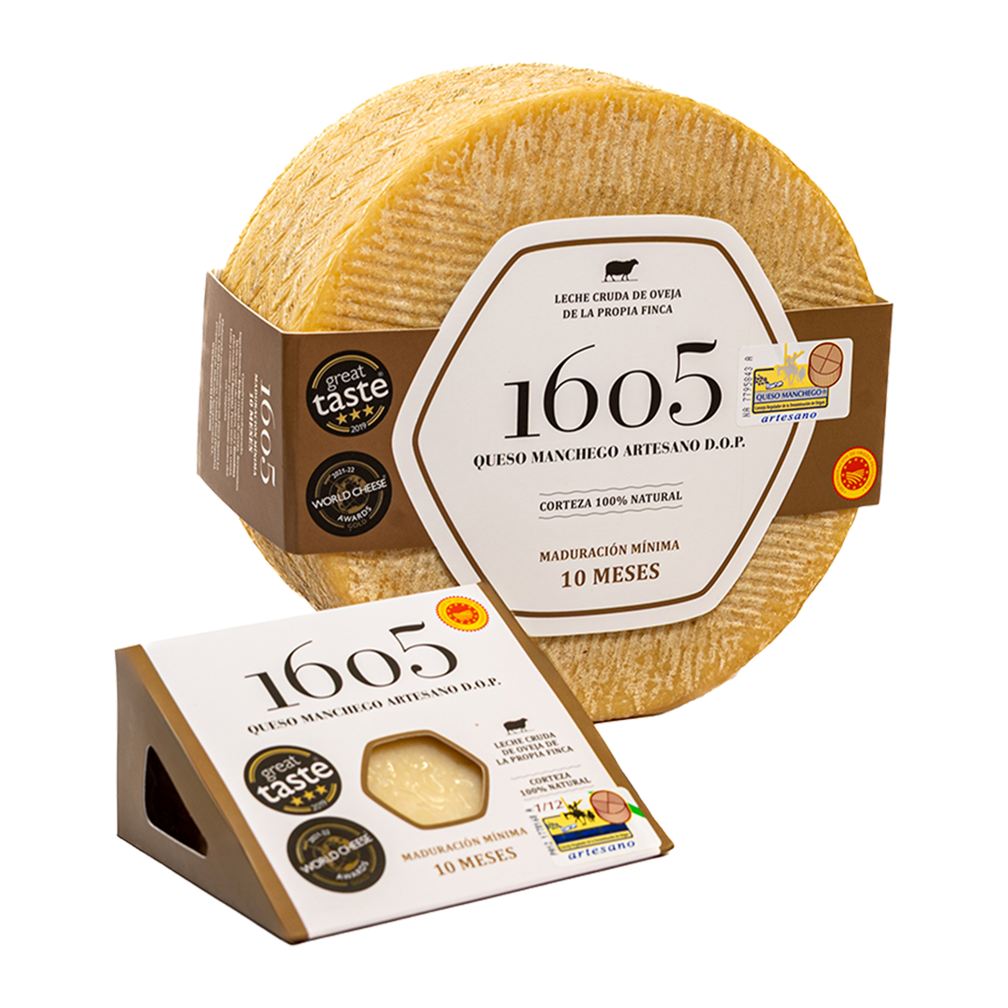 Queso 1605 Seleccion Añejo Cuña aprox. 250 gr