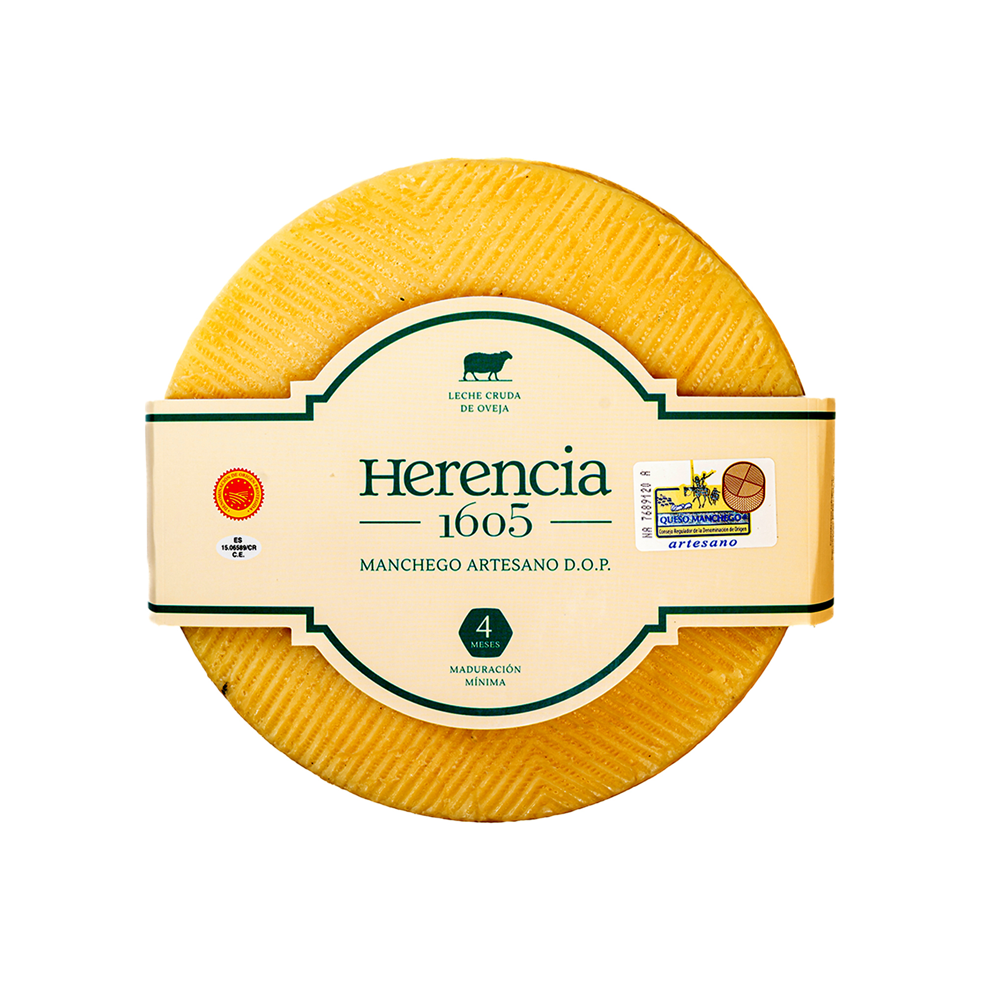 Queso 1605 Herencia Semicurado Rueda aprox. 3 kg