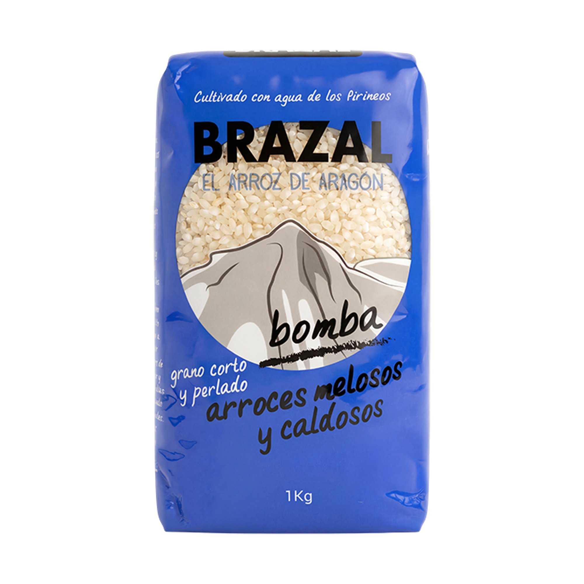 Arroz Brazal Bomba 1 Kg Bolsa