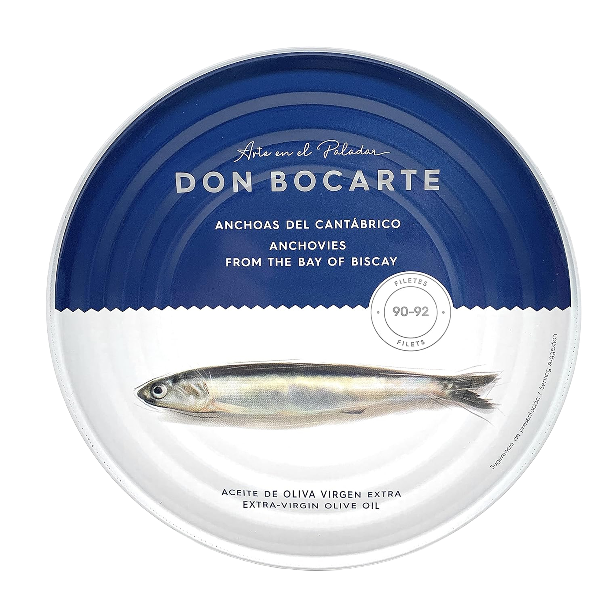 Anchoas del Cantábrico en Aceite de Oliva– 90-92 filetes (550 g)