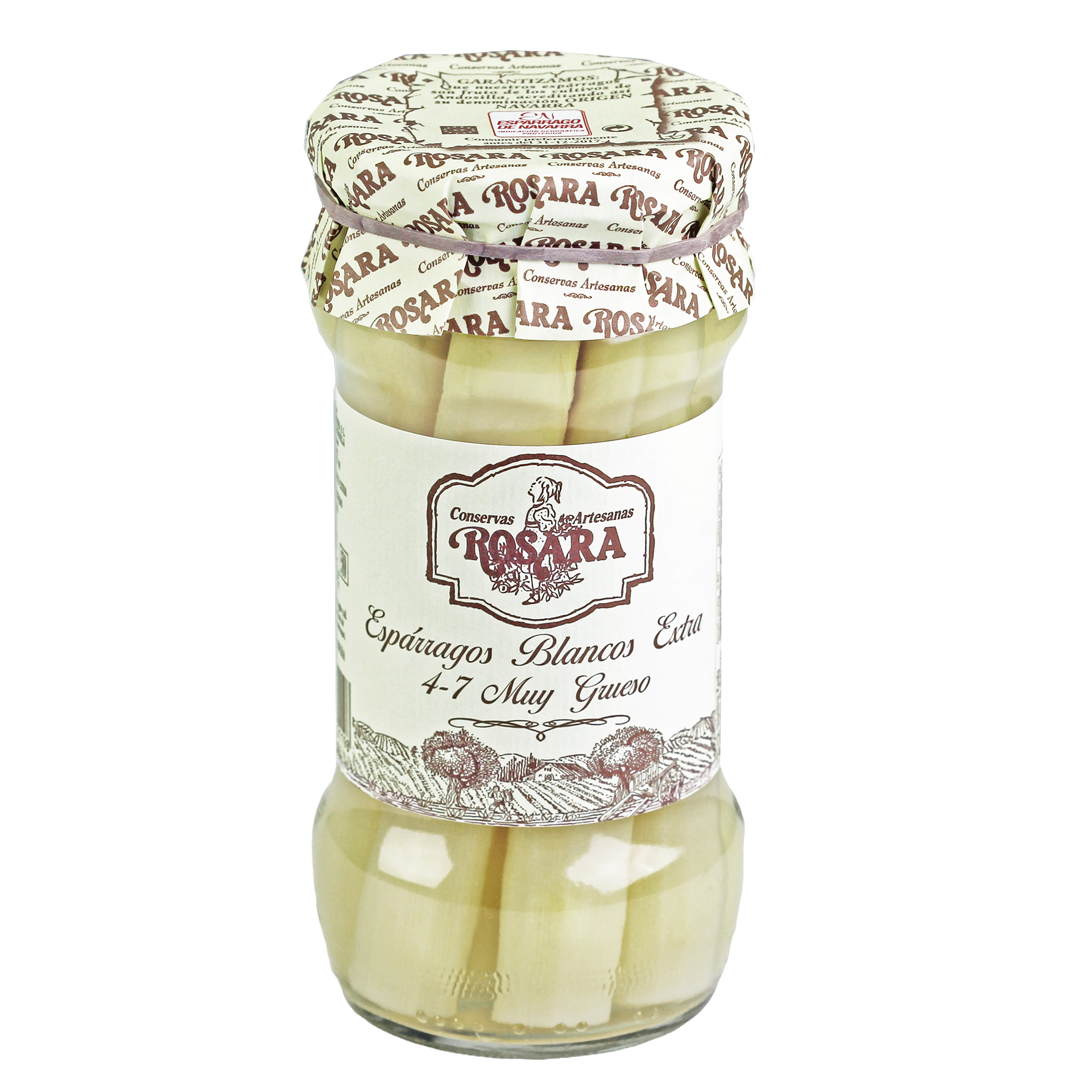 Espárrago blanco D.O. Navarra 4–7 · 580 ml