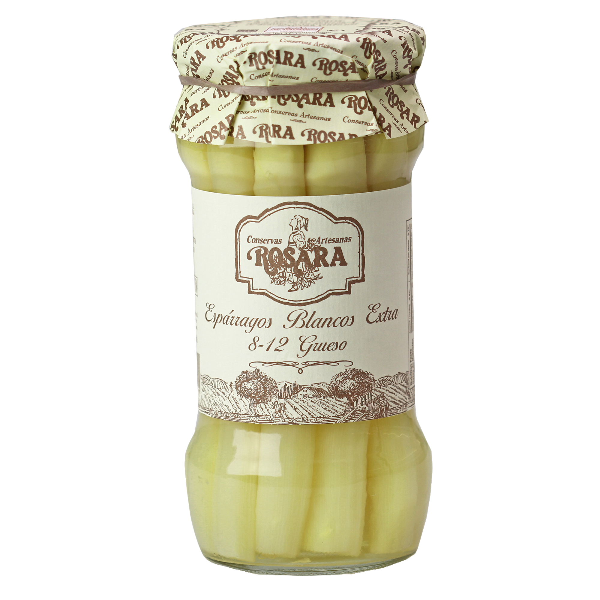 Espárrago blanco D.O. Navarra 8–12 · 580 ml