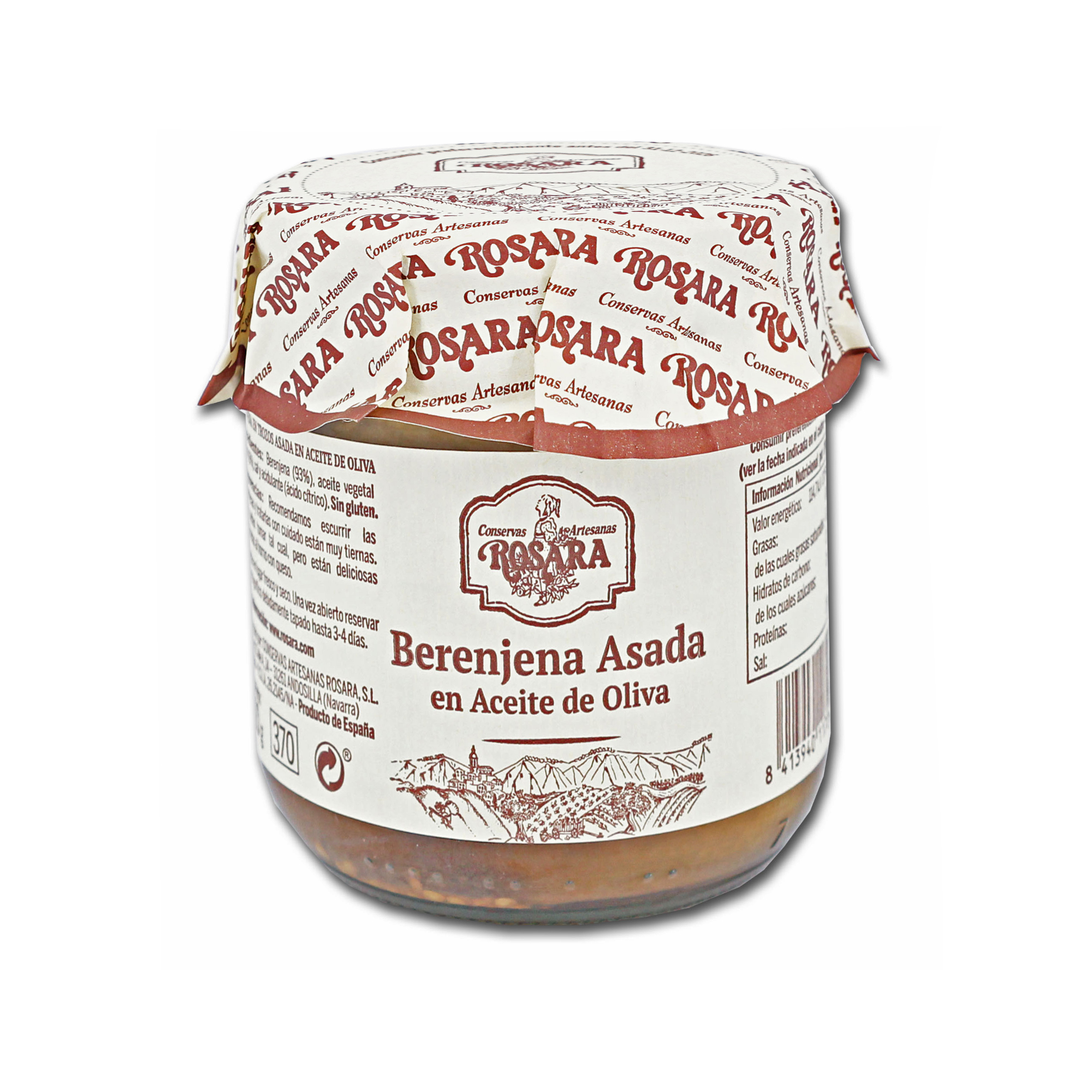 Roasted Aubergine - Olive Oil - 370 ml