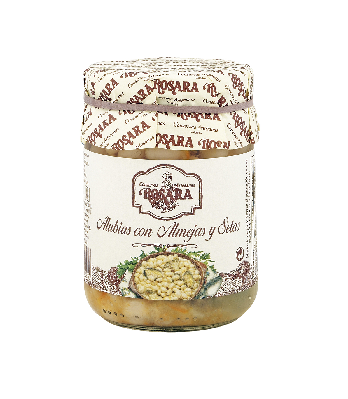 Alubias con Almejas y Setas - 445 ml