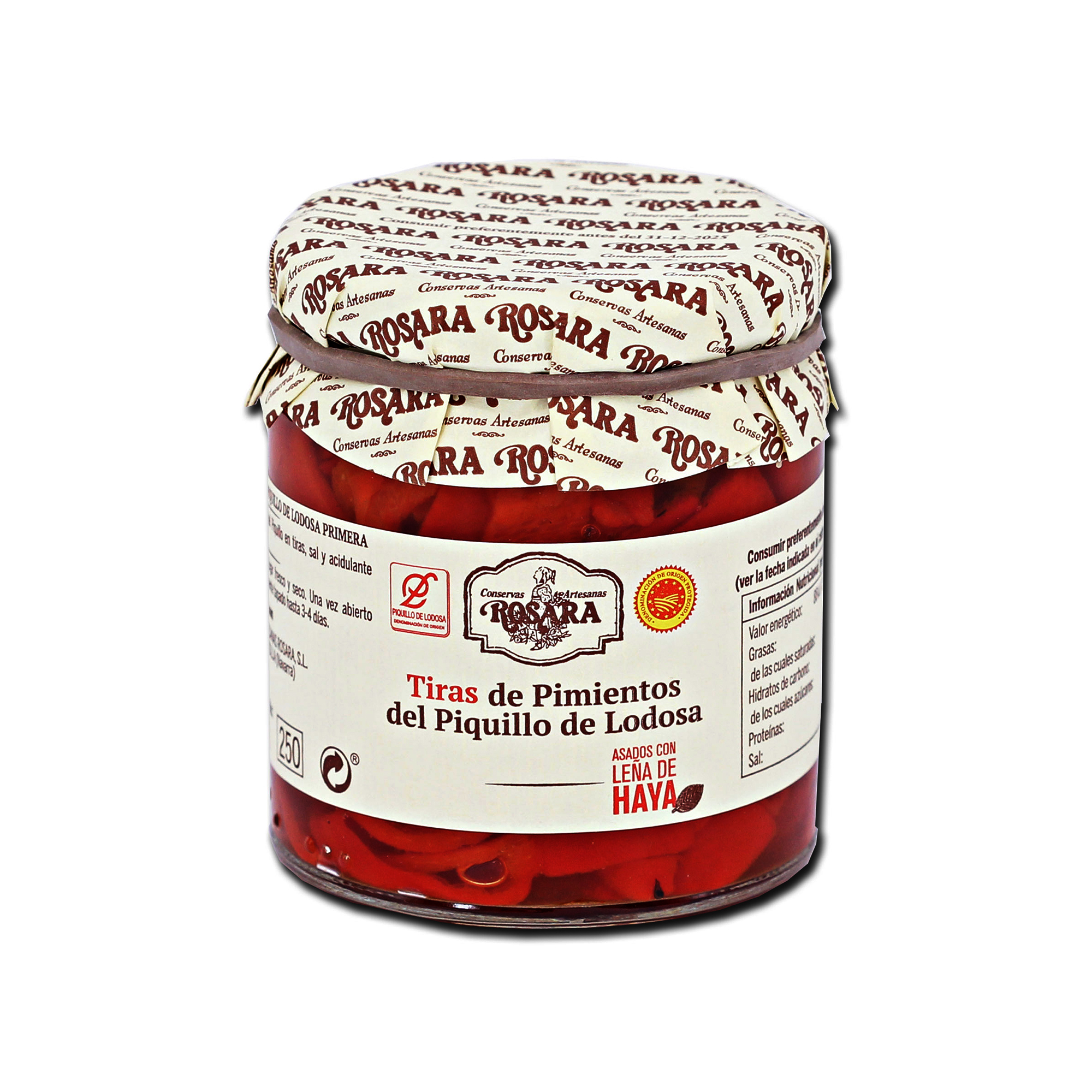 Piquillo Peppers - Strips D.O. - 250 ml
