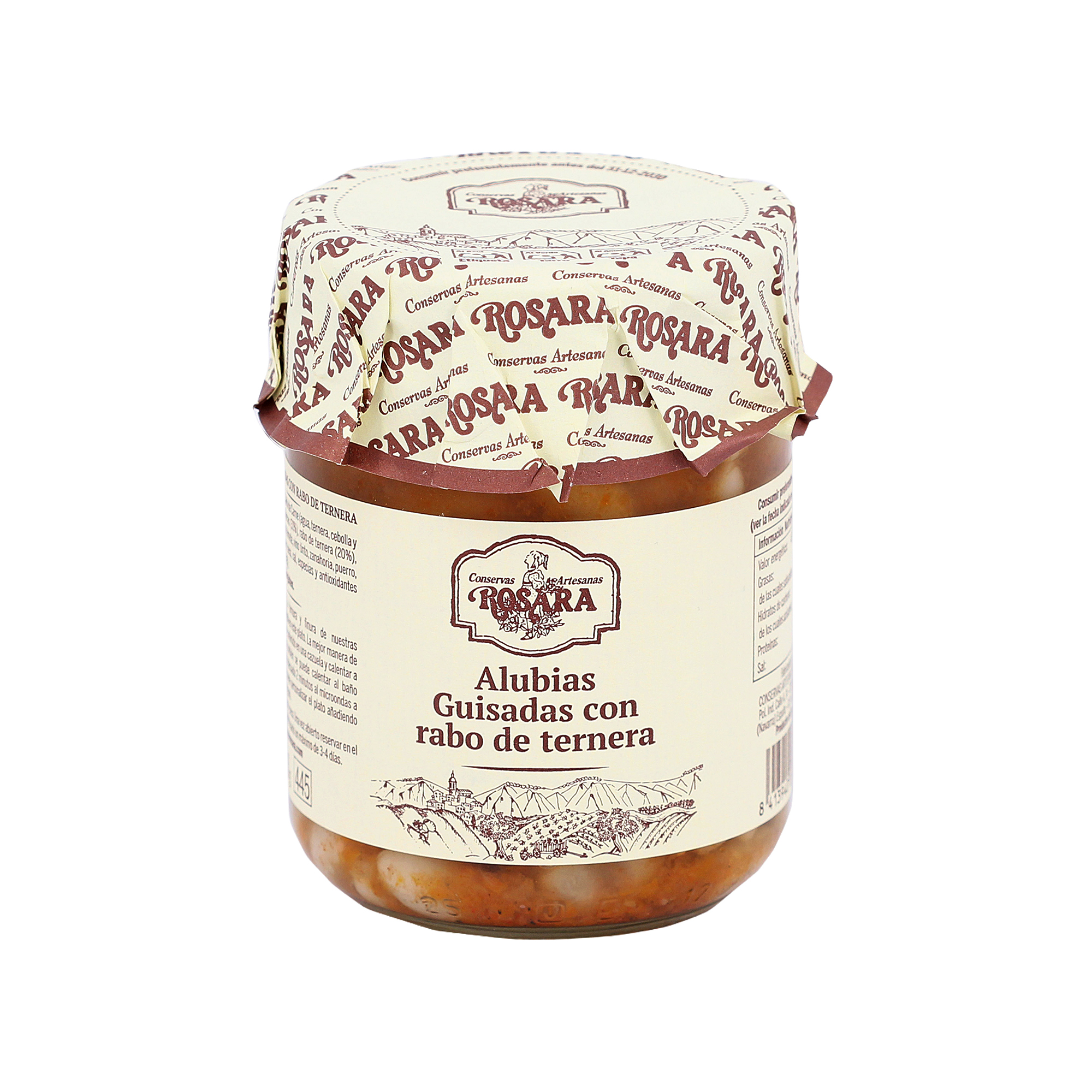 Alubias - Guisadas con Rabo de Ternera - 445 ml
