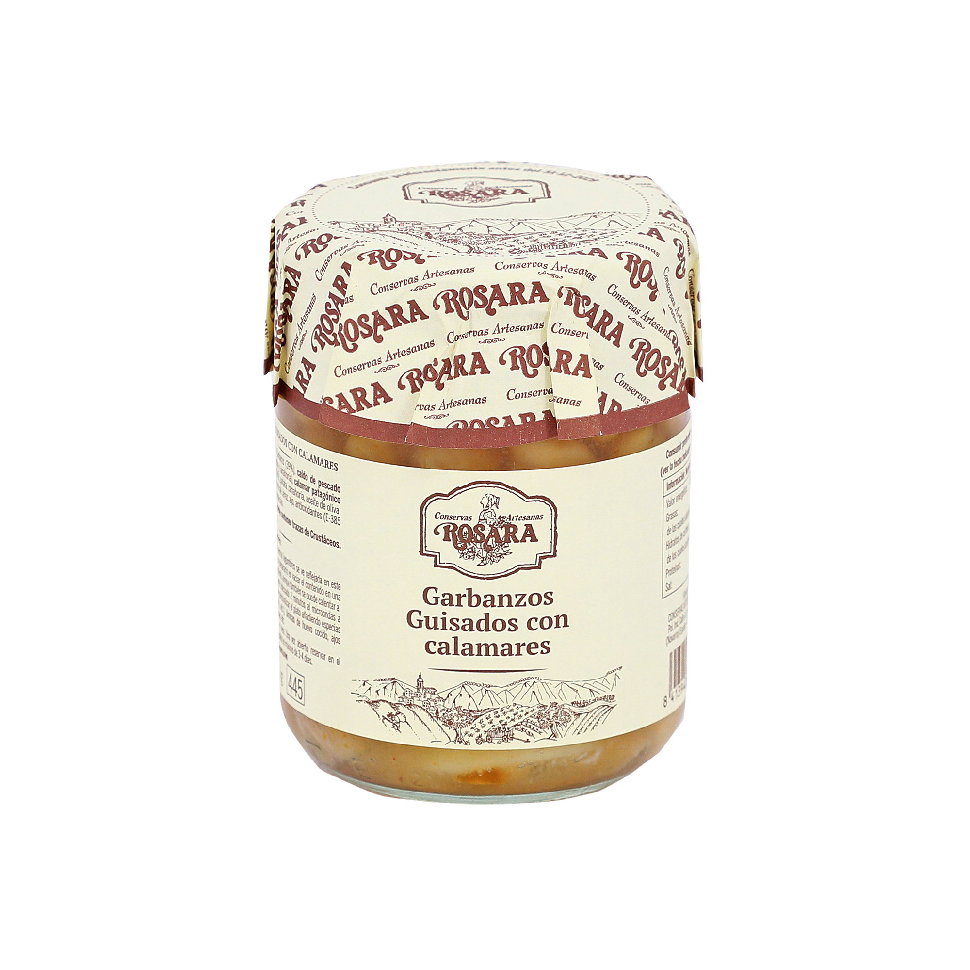 Garbanzos Guisados con Calamares - 445 ml