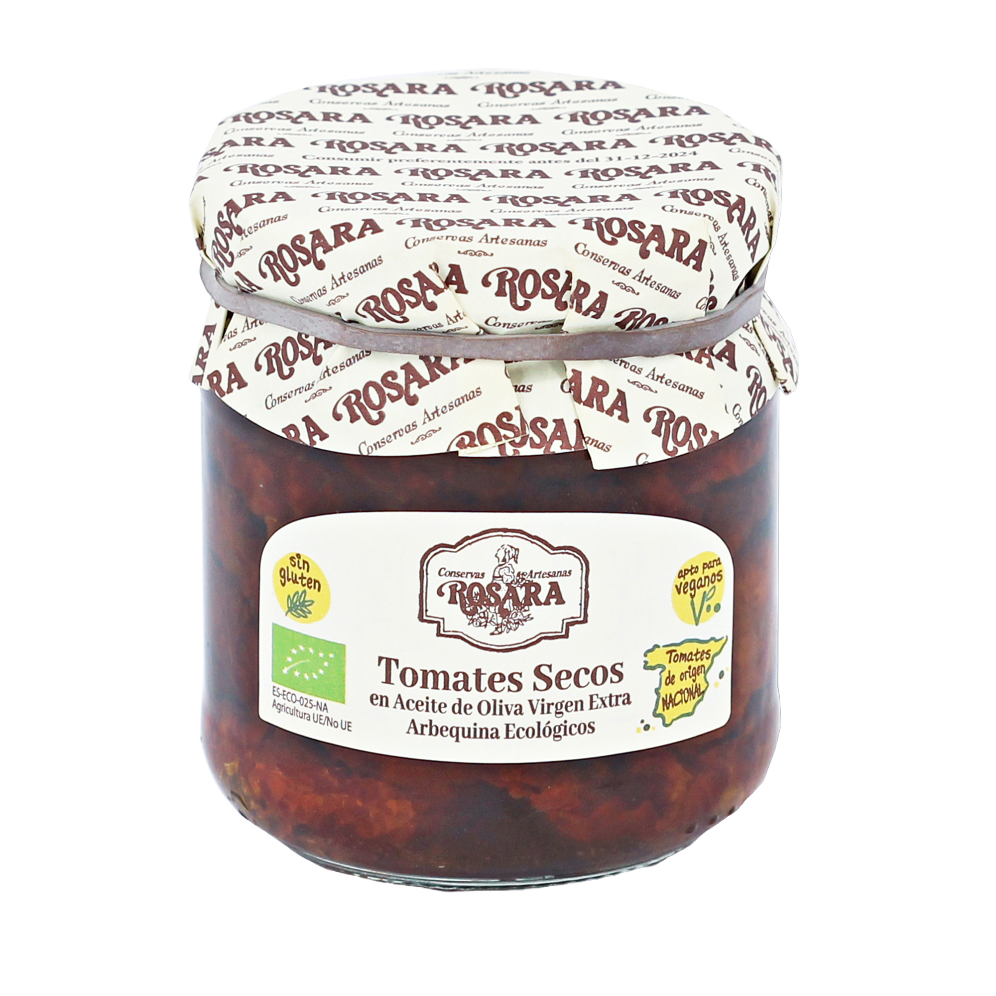 Sun-Dried Tomatoes - Arbequina EVOO - Organic - 212 ml